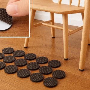 14 Anti Slip Furniture Pads for Hardwood Floor Protection Non Slip Adhesive Grips for Chair and Table Legs to Prevent Sliding