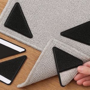 Anti Slip Tape for Rugs and Carpets Dual Sided Non Slip Adhesive Grips for Area Rugs to Prevent Curling and Sliding